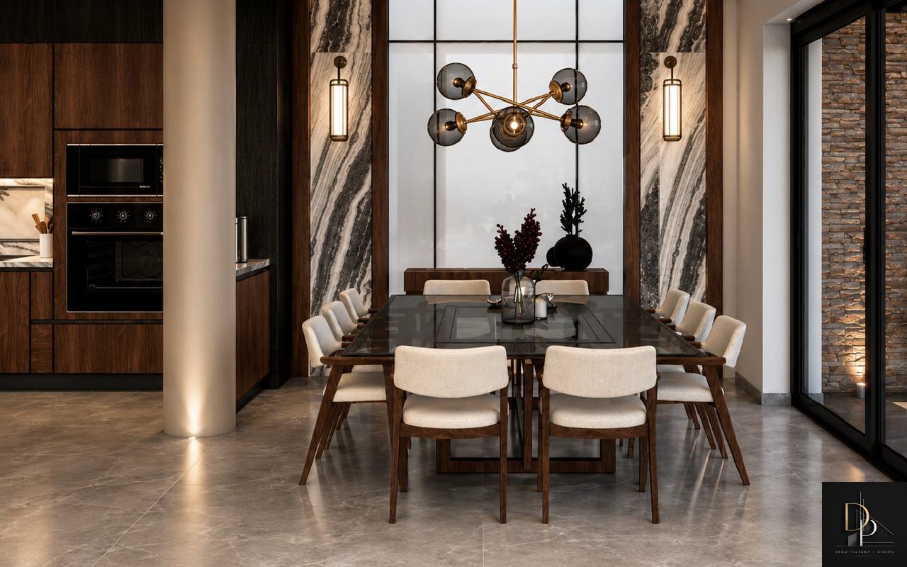 Casa Abedul 73 - Los Tigres Comedor